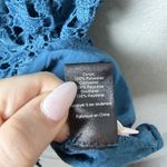 ASTR The Label Lace Midi Dress Blue Adjustable Spaghetti Straps Women’s Size XS Photo 6