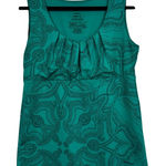 Patagonia  Teal Blue Paisley Tank Top Womens M Athletic Gorpcore Hiking Casual Photo 0