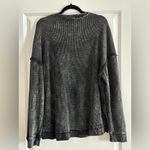White Birch Oversized Thermal Henley Photo 3