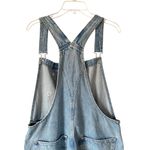 Levi's Levi’s Apron Women's Light Blue Denim Drawstring Overalls size Xl Photo 8