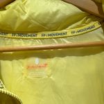 FP MOVEMENT In A Bubble Oversize Puffer Vest Color: Lemon Size:L NWT Yellow Size L Photo 4