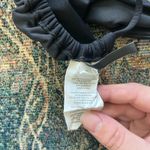 J.Crew Black Triangle Bikini Top Women’s XL Adjustable Tie Back Made in USA Photo 11