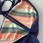 Maaji  Royal Blue Safari Plunge Reversible One Piece Swim Suit, Medium, $158 Photo 6