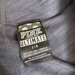 PINK - Victoria's Secret  Gray Mauve Fleece Lined Full Length Leggings Large Photo 2