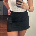 PacSun Black Cargo Skirt Mini Photo 0