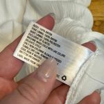 Knox Rose  Womens XL White Sleeveless Button V-neck Babydoll
Shirt Dress Bohemian Photo 7