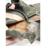 Kelsi Dagger  Boots Women Size 5 Olive Suede Latch  Ruched Ankle Booties NEW Photo 8