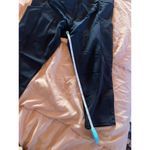 Athleta Women Black Crop Work Out Pants Side Pockets Small Photo 1