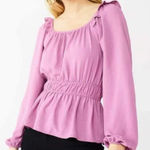 Nine West 3/$15 square neck peplum blouse Photo 0