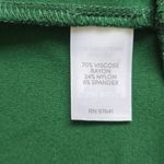 J Jill Ponte Green Ruffle Hem Stretch Long Sleeve A Photo 7