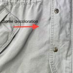 Woolrich Vintage Wool Blanket Lined Hooded Jacket Beige Plaid Lined Womens XL Photo 3