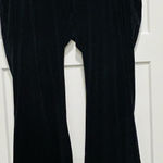 Motherhood Maternity  black velour lounge pants  XL Photo 0