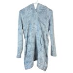 Harry Potter  Wizarding World Fleece Lounge Hoodie Womens Size‎ XS Blue Soft Cozy Photo 1