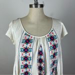 Anthropologie Akemi + Kin Embroidered Noyo Blouse Photo 2