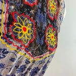 Raga  Boho Embroidered Dip Dyed Sleeveless Tank Dress Small Sample Photo 2