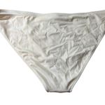 Shade & Shore  Women's Off-White Cheeky Bikini Bottom - Size XL - NWT Photo 3