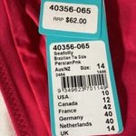 Seafolly  Brazilian‎ Tie Side Bikini Bottom Size 10 NWT Photo 3