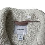 Old Navy Mauve/White Sherpa Cozy Jacket Women's Size Small | 53-11 Photo 2