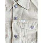 Guess Vintage Khaki Denim Trucker Jacket size large Photo 5