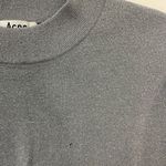 Acne Studios  Mysti Lurex Metallic Layered Sweater Photo 6