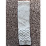 Gap Vintage VTG Y2K 2001 Ivory Wool Mohair Chunky Knit Scarf Accessory One Size Photo 4