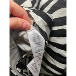 ASOS LUXE ruffle mini dress in zebra print NWT Size 14 Photo 8