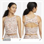 Nike  Yoga Dri-Fit Luxe Tank Top Dark Russet/White Photo 1