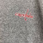 WASHINGTON CAPITALS Hockey Retro Brand Pullover Gray Hoodie Sweatshirt Sz S EUC Photo 1