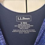 L.L. Bean Sport Athleisure Sleeveless Tank Dress Mini Slip Dress Blue Size Small Photo 5