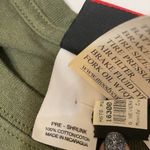 Hot leather shirt Olive Green Never Forgotten POW Veteran USA Tshirt Sz large Photo 3