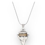 ALEX AND ANI new 𖤹 Arrowhead Pendant Necklace 𖤹 Rafaelian Silver + Gold Accent Photo 13