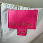 Lilly Pulitzer Yellow Blossom Dress Pineapple Juice strapless floral lined zip Photo 7