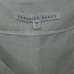 Veronica Beard Women's Size 6 Pants Linen Blend Wide Leg High Rise Ivory Photo 5