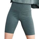 Aerie  Chill Play Move High Waisted Biker Shorts Green XS Photo 0