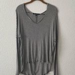 One Clothing Black & White Striped Long sleeve Top By  Photo 0