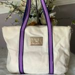 Coach RARE  Poppy Glam Tote Bag Photo 5