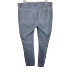J. Jill Denim Authentic Fit Gray Slim Ankle Cotton Blend Mid Rise Jeans Size 6 Photo 1