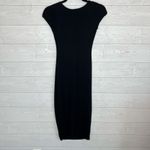 See You Monday black knit bodycon Dress NWT Size Small Photo 1