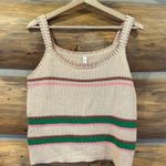 Wishlist NWT  Crochet Stripe Tank size M Photo 1