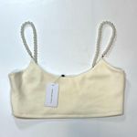 Lovers + Friends Nara beaded straps crop top XL Photo 1