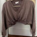 Out From Under  Urban Outfitters Cropped Sweatshirt Photo 0