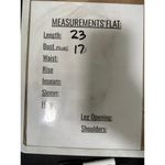 Cache  Top Women MEDIUM Black Sheer Upper Exposed Back Zip Sleeveless Tank Blouse Photo 4