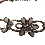 Vintage Pink Flower Choker Necklace Adjustable Photo 1