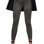 Good American Good waist crop sage leopard high waist skinny jeans size 28 Photo 0
