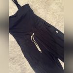 Vuori NEW Pose Scoop Tank sleeveless black ribbed Jumpsuit sz L Photo 4