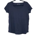 Eddie Bauer Outdoor Blue Short Sleeve Tee Shirt Photo 0
