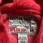 Steve & Barry's Vintage 90s‎ Y2K Wisconsin Football Sports College Red Preppy Hoodie Medium Top Photo 1