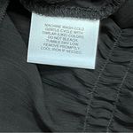 Apostrophe  Sheer Black Gathered Hem Blouse Womens‎ XS Feminine Romantic Goth Photo 5