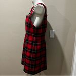 Newport News  red plaid dress Photo 3