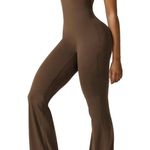 Amazon Flare V Back Scrunch Butt Seamless Workout Bodysuit Photo 0